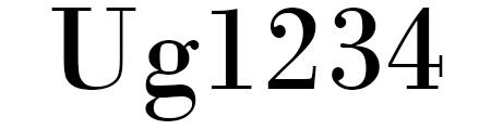 Ug1234